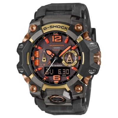Casio G-Shock MASTER OF G - LAND MUDMASTER GWG-B1000MG-1A9JR Men's Solar-Powered Bluetooth Radio-Controlled Watch - JDM (Japanese Domestic Market) - Made in Japan - 200m Water Resistance - Mud-Resistant - Carbon, Steel, and Gold-Plated Case Casio G-Shock MASTER OF G - LAND MUDMASTER GWG-B1000MG-1A9JR Men's Solar-Powered Bluetooth Radio-Controlled Watch - JDM (Japanese Domestic Market) - Made in Japan - 200m Water Resistance - Mud-Resistant - Carbon, Steel, and Gold-Plated Case