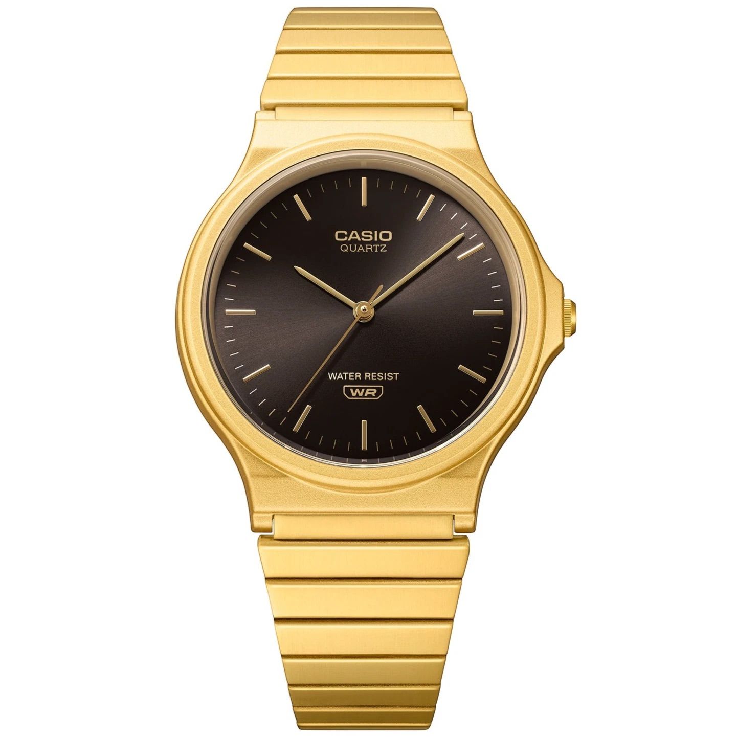 Casio Classic Casio Collection STANDARD MQ-24GA-1AJF Unisex Watch JDM 34.9MM Steel Strap JDM (Japanese Domestic Market)