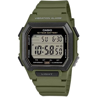 Casio Sports Men's Watch W-738H-3AJF  JDM 47.0 mm x 42.8 mm x 13.5 mm 100M 42.8mm WR 10-Year Battery