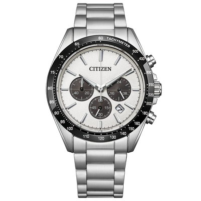 Citizen Panda Chronograph Men's Watch CA4764-57A JDM 39.6mm Sapphire Crystal 100m Water Resistance Stainless Steel Band Eco-Drive Movement (powered by solar energy or light) JDM (Japanese Domestic Market) Citizen Panda Chronograph Men's Watch CA4764-57A JDM 39.6mm Sapphire Crystal 100m Water Resistance Stainless Steel Band Eco-Drive Movement (powered by solar energy or light) JDM (Japanese Domestic Market)