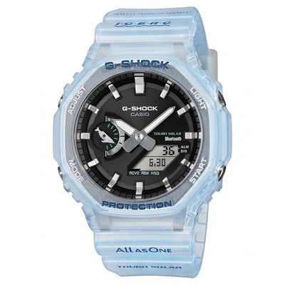 Casio G-Shock GA-B2100KB-2AJR I.C.E.R.C. JDM Men's Bluetooth Solar Watch “Love the Sea and the Earth” Limited Edition 200m WR Shock-Resistant - Bluetooth Connectivity JDM (Japanese Domestic Market) Casio G-Shock GA-B2100KB-2AJR I.C.E.R.C. JDM Men's Bluetooth Solar Watch “Love the Sea and the Earth” Limited Edition 200m WR Shock-Resistant - Bluetooth Connectivity JDM (Japanese Domestic Market)