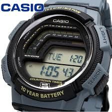 Reloj Casio Sports Gear WS-1800-2AV 48.2 × 45 × 13.8 mm Cuenta Atrás 100m WR 10 años