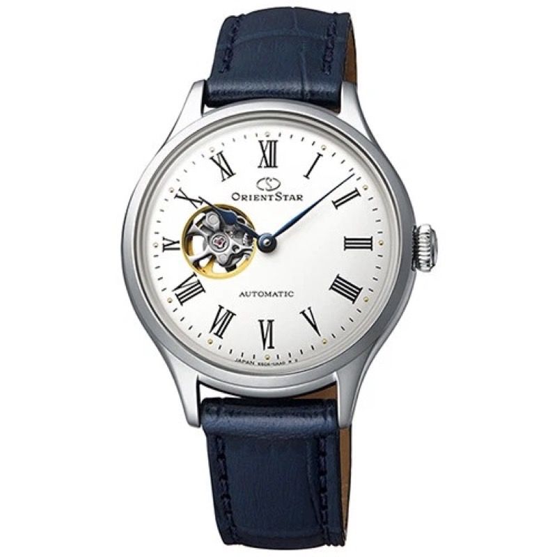 Orient Star Contemporary Women's Automatic Watch RK-ND0005S 30.5mm 50m WR Leather Strap Made in Japan JDM (Japanese Domestic Market)