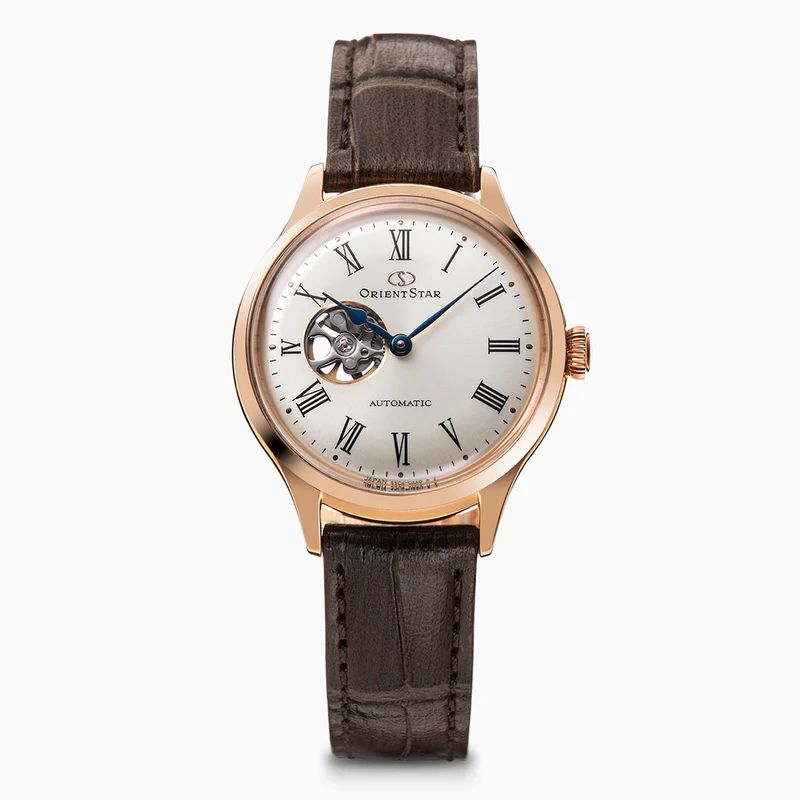 Orient Star Women's Automatic Watch Akagane RK-ND0003S JDM 30.5mm 50m WR Made in Japan Leather Strap JDM (Japanese Domestic Market)
