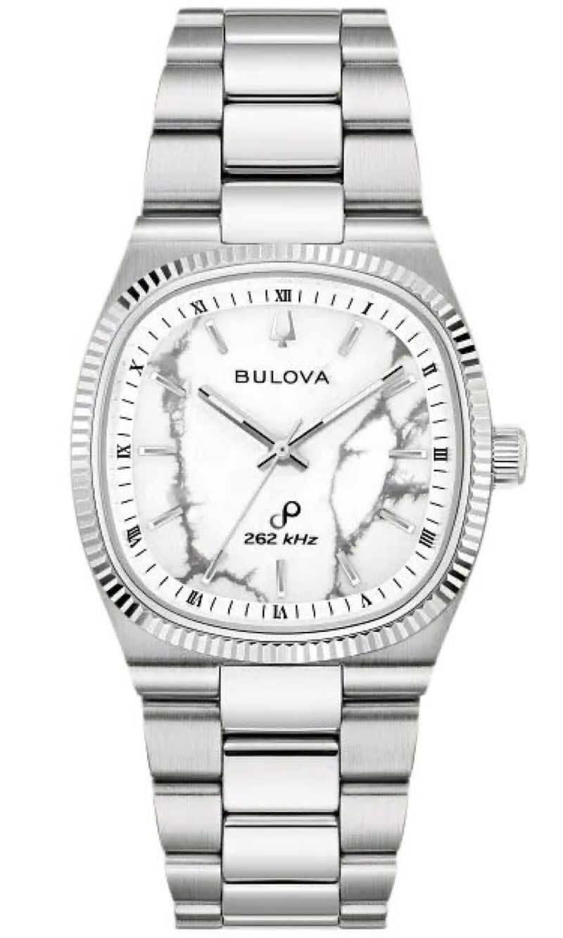 Bulova Super Seville 96A344 Unisex Quartz Watch, 35 mm, Sapphire Crystal, 30 m Water Resistance, Steel Strap