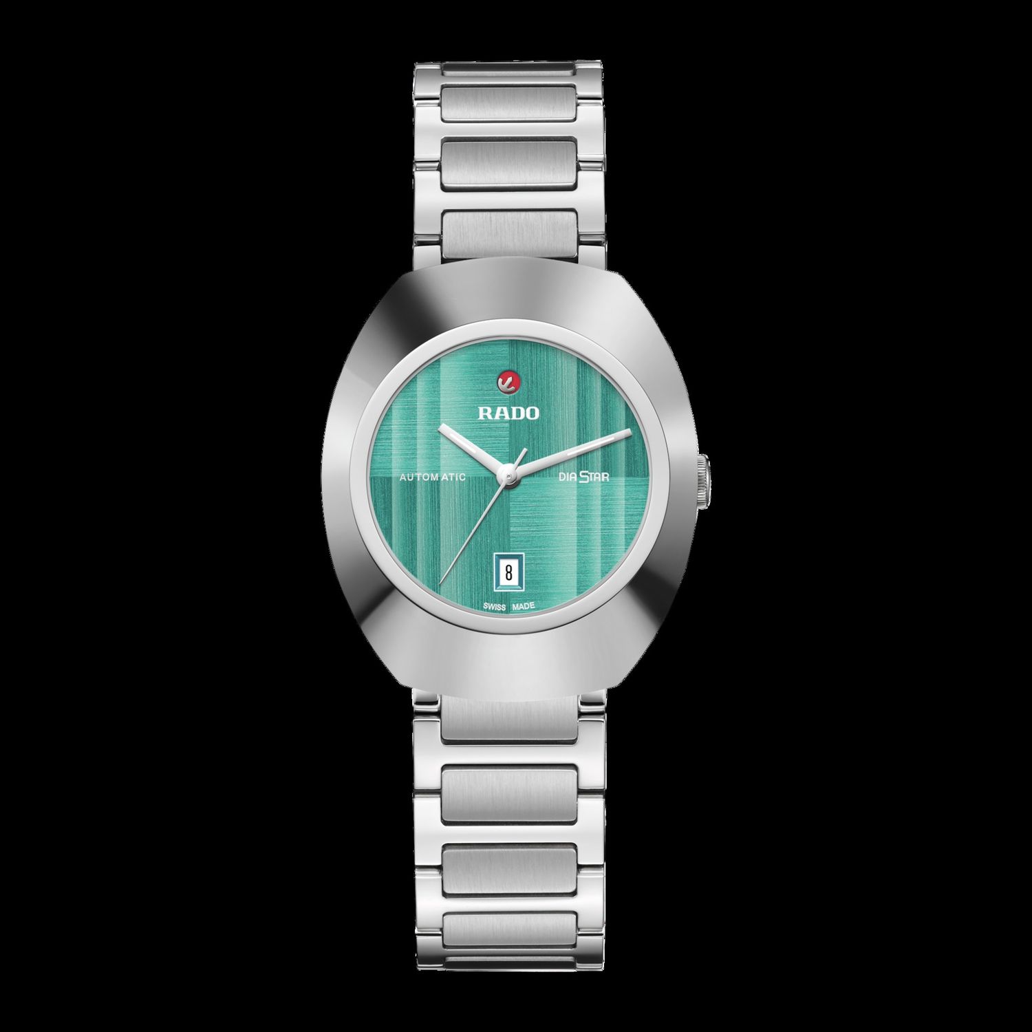 Automatic Rado DiaStar Original R12170323 watch 30 mm - Sapphire, 100 m, 80 h power reserve, stainless steel bracelet