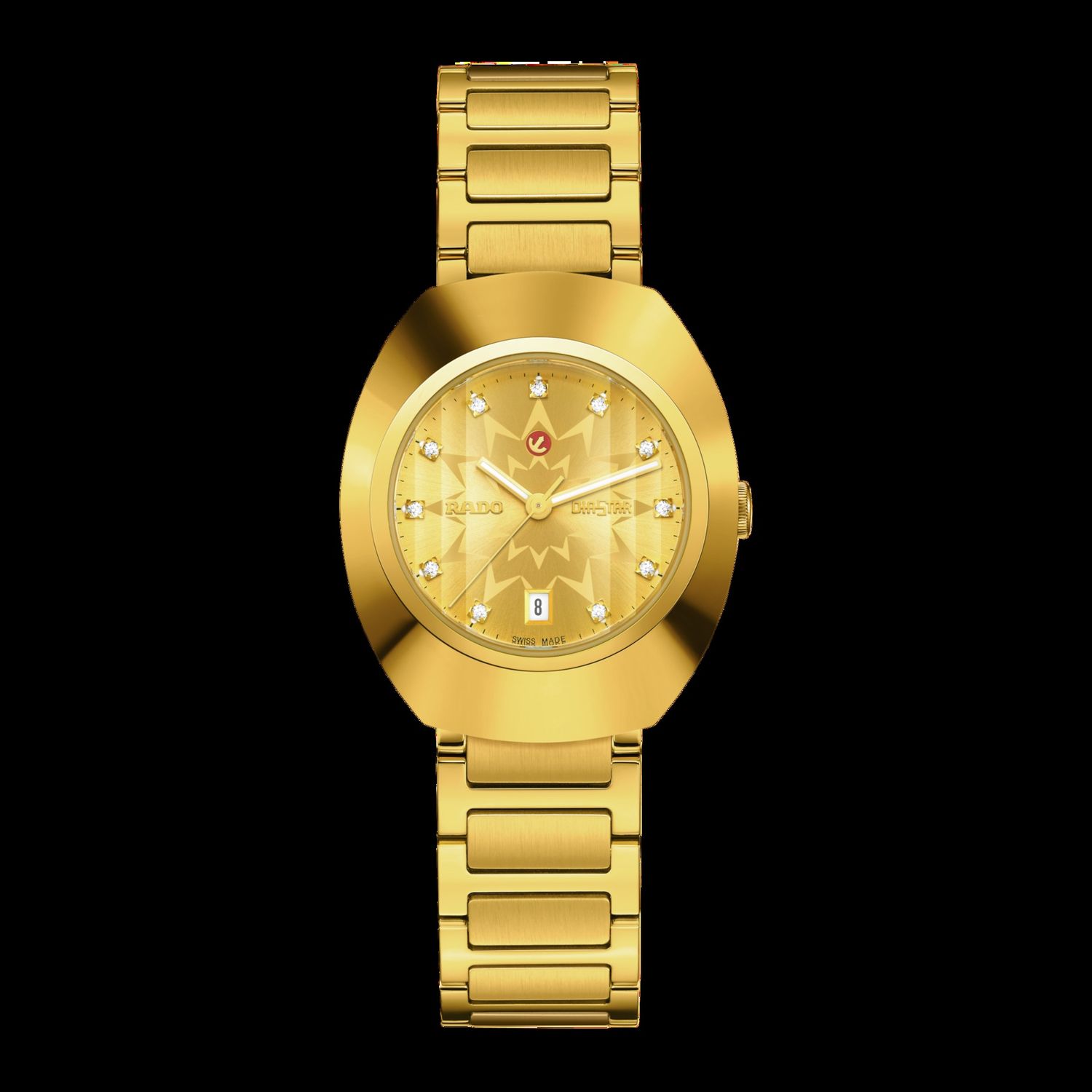 Automatic Rado DiaStar Original R12171663 watch 30 mm - Sapphire, 100 m, 80 h power reserve, stainless steel bracelet
