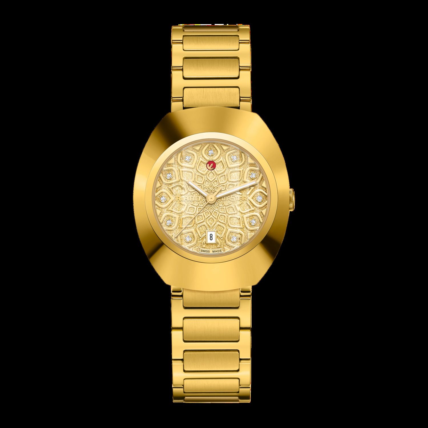 Automatic Rado DiaStar Original R12171633 watch 30 mm - Sapphire, 100 m, 80 h power reserve, stainless steel bracelet
