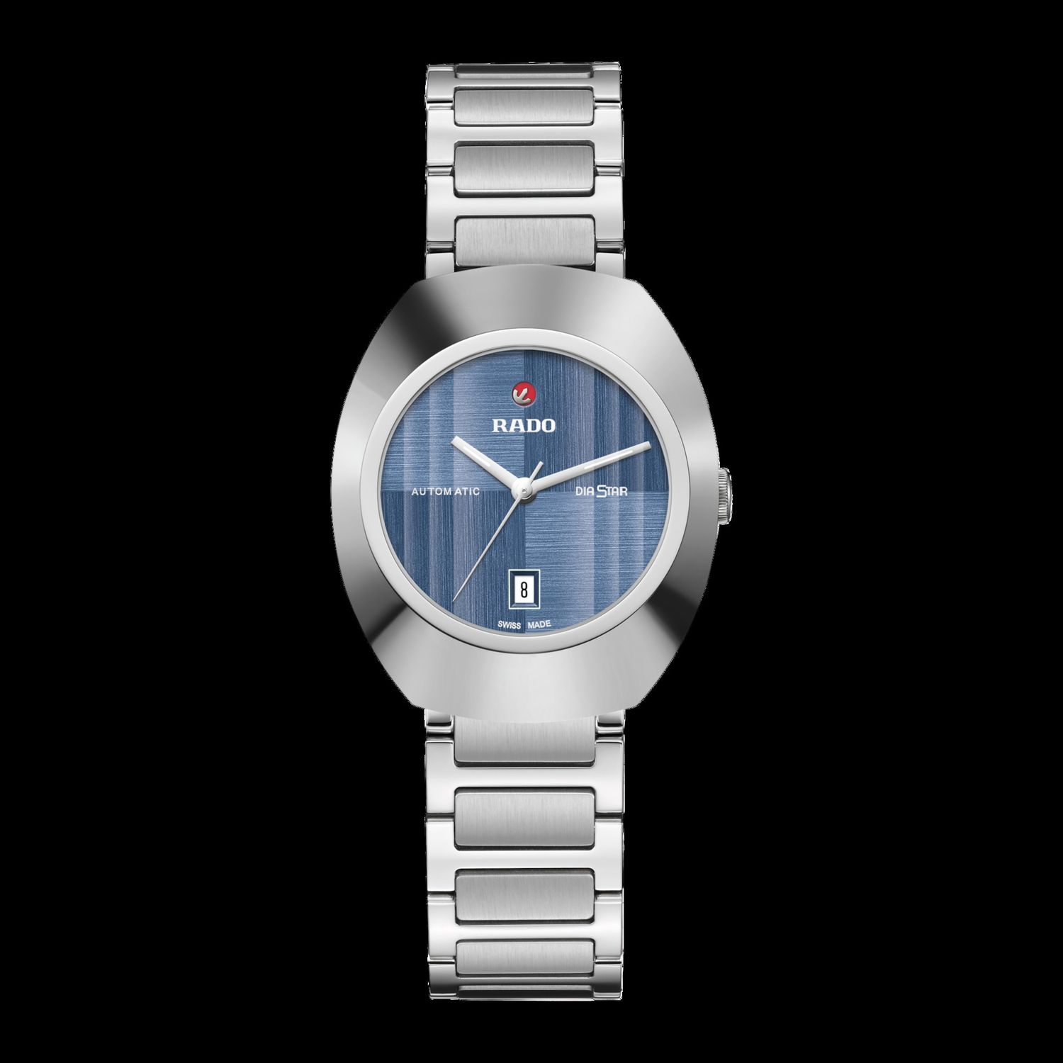 Automatic Rado DiaStar Original R12170343 watch 30 mm - Sapphire, 100 m, 80 h power reserve, stainless steel bracelet