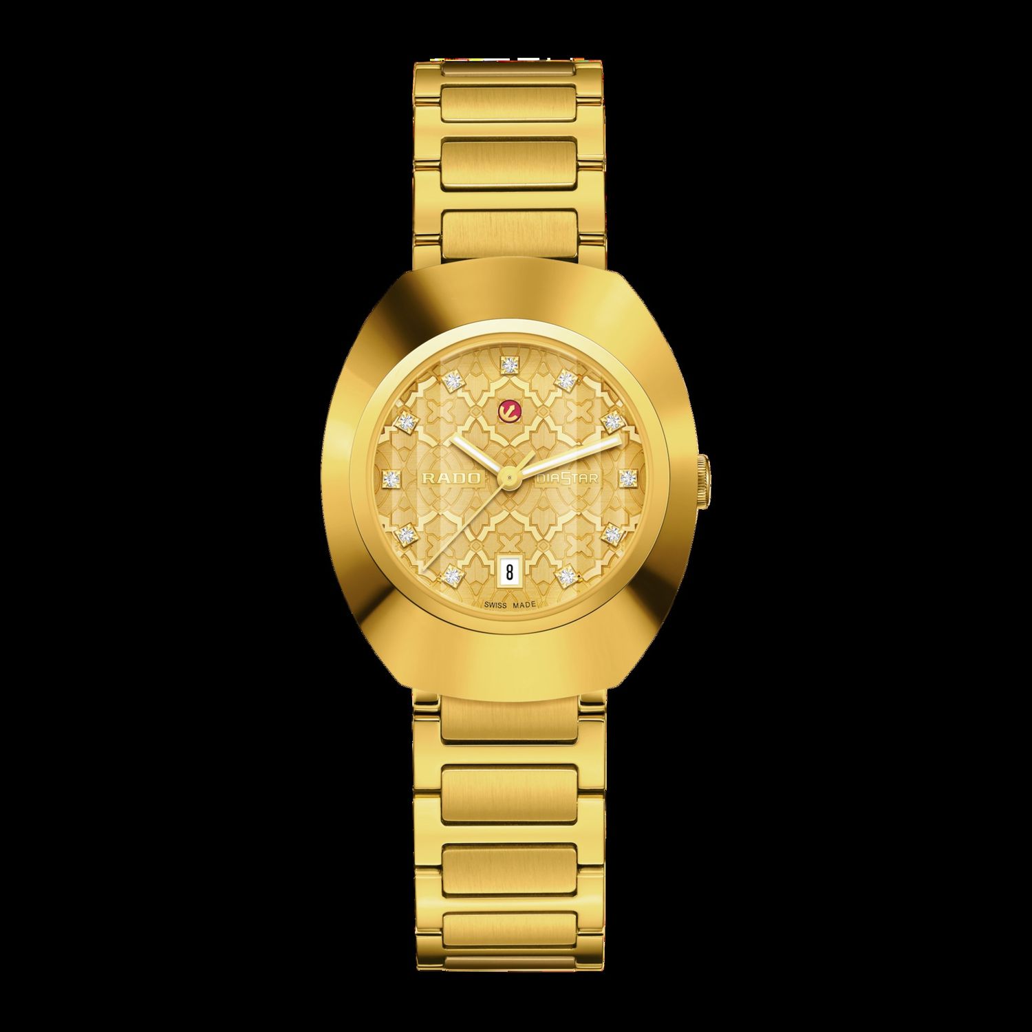 Automatic Rado DiaStar Original R12171263 watch 30 mm - Sapphire, 100 m, 80 h power reserve, stainless steel bracelet