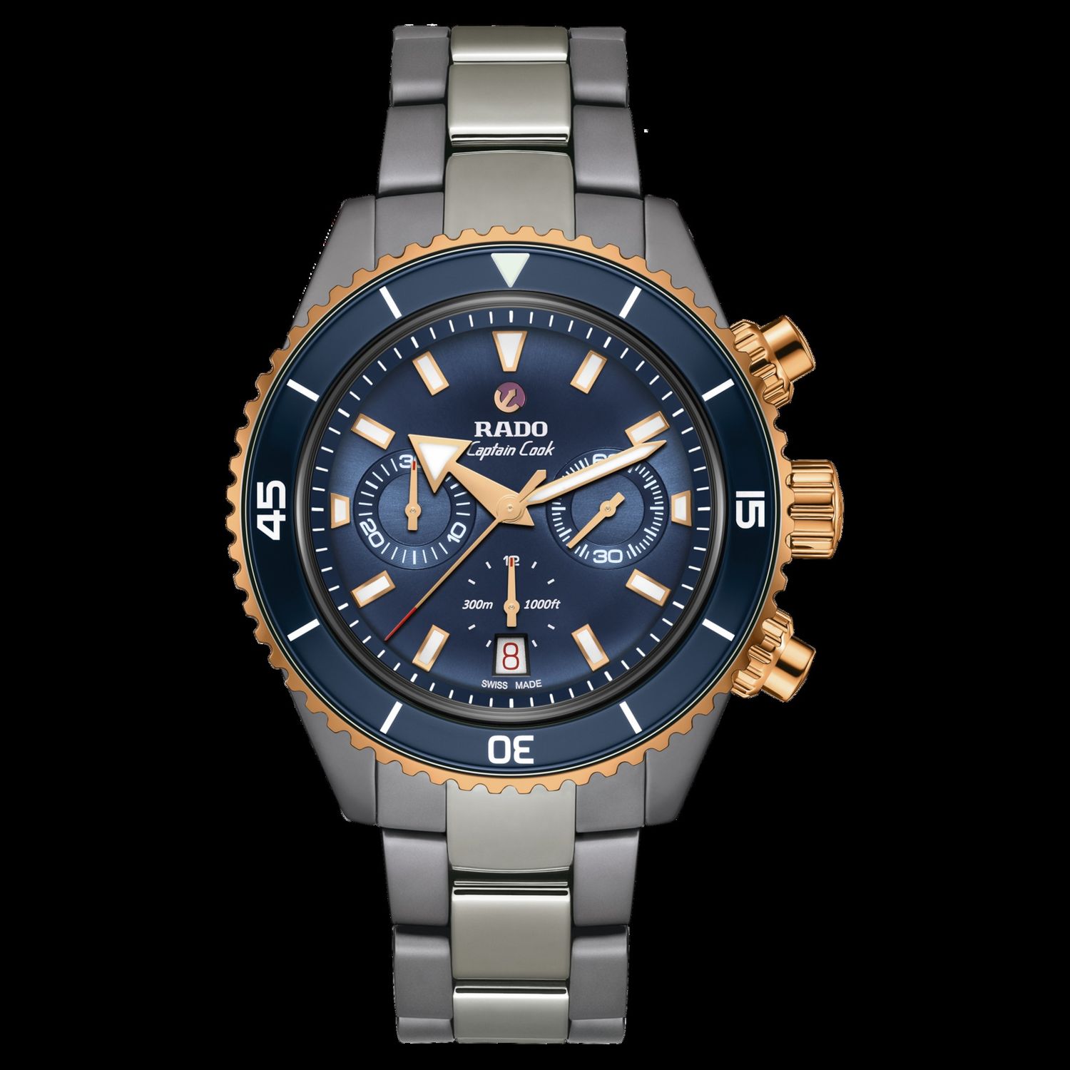 Rado Captain Cook High-Tech Ceramic Chronograph R32195202 watch