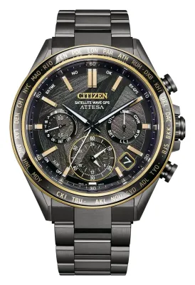 Citizen Attesa ACT Line/Black Titanium™ Series Limited Edition CC4078-51E JDM Titanium GPS Solar Watch, 44.6mm Titanium Case and Strap, Anti-Reflective Sapphire Crystal, 100m Water Resistant, Made in Japan (JDM - Japanese Domestic Market), Eco-Drive Citizen Attesa ACT Line/Black Titanium™ Series Limited Edition CC4078-51E JDM Titanium GPS Solar Watch, 44.6mm Titanium Case and Strap, Anti-Reflective Sapphire Crystal, 100m Water Resistant, Made in Japan (JDM - Japanese Domestic Market), Eco-Drive