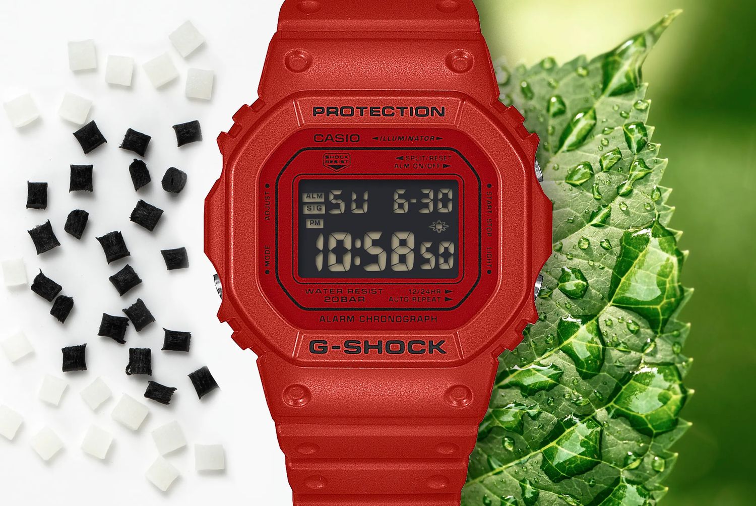Casio G-Shock DW-5600RRB-4JF Men's Digital Watch JDM 48.9 × 42.8 × 13.4 mm 200m WR 52 grs. JDM (Japanese Domestic Market)