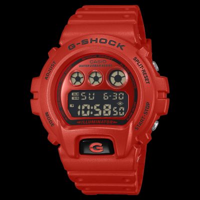 Unisex Digital Watch Casio G-Shock DW-6900RRB-4JF JDM 53.2 × 50 × 18.7 mm 200M WR Shock-Resistant JDM (Japanese Domestic Market)