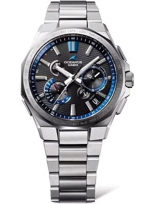 Casio Oceanus OCW-T6000-1AJF JDM Solar-Powered Radio-Controlled Bluetooth Titanium Watch, 42.6 mm, 100 m WR, Titanium Case and Band, Made in Japan (JDM—Japanese Domestic Market) sapphire crystal Casio Oceanus OCW-T6000-1AJF JDM Solar-Powered Radio-Controlled Bluetooth Titanium Watch, 42.6 mm, 100 m WR, Titanium Case and Band, Made in Japan (JDM—Japanese Domestic Market) sapphire crystal