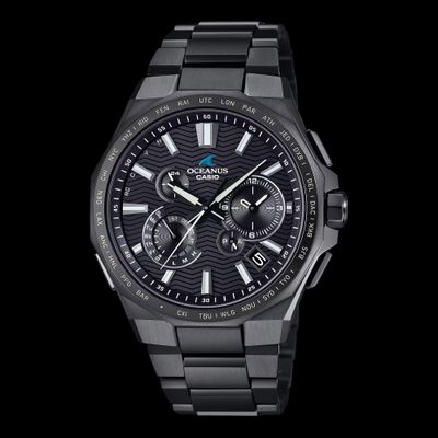 Casio Oceanus OCW-T6000B-1AJF JDM Men's Solar-Powered Radio-Controlled Watch, 42.6 mm, 100 m WR, Sapphire Crystal, Made in Japan, Titanium Case and Band, JDM (Japanese Domestic Market) Casio Oceanus OCW-T6000B-1AJF JDM Men's Solar-Powered Radio-Controlled Watch, 42.6 mm, 100 m WR, Sapphire Crystal, Made in Japan, Titanium Case and Band, JDM (Japanese Domestic Market)