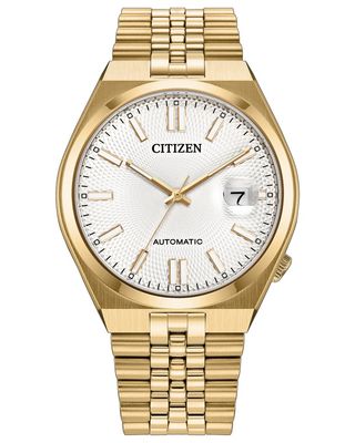 Citizen Tsuyosa NK0022-50A Men's Automatic Watch, 40 mm, 50 m Water Resistance, Anti-Reflective Sapphire Crystal, Steel Strap