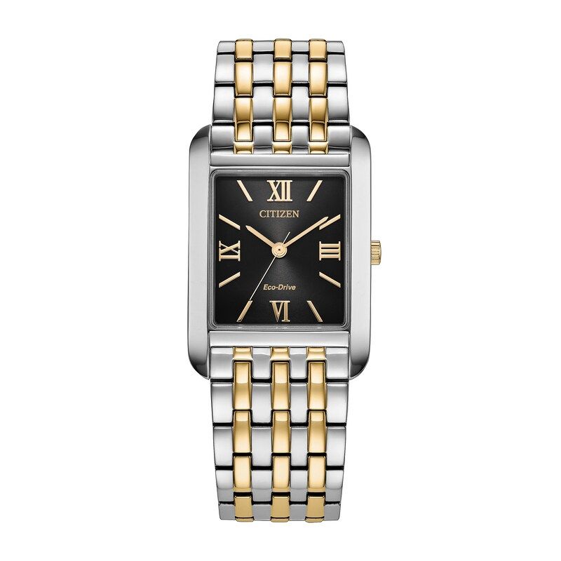 Citizen Addysen BJ6574-59E Unisex Solar Watch, 26.5x28mm, 50m Water Resistance, Sapphire Crystal, IP-Coated Stainless Steel, Eco-Drive Movement (powered by solar energy or light)