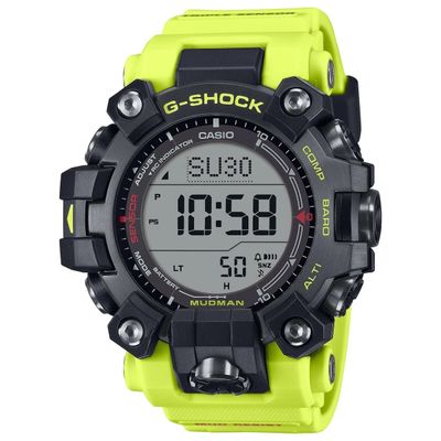 Casio G-Shock Mudman GW-9500MRY-1A9JF JDM Solar-Powered Radio-Controlled Watch, 56.7 × 52.7 × 14.8 mm, 200m Water Resistance, Mud-Resistant, Carbon Case, Silicone Strap, JDM (Japanese Domestic Market) Casio G-Shock Mudman GW-9500MRY-1A9JF JDM Solar-Powered Radio-Controlled Watch, 56.7 × 52.7 × 14.8 mm, 200m Water Resistance, Mud-Resistant, Carbon Case, Silicone Strap, JDM (Japanese Domestic Market)