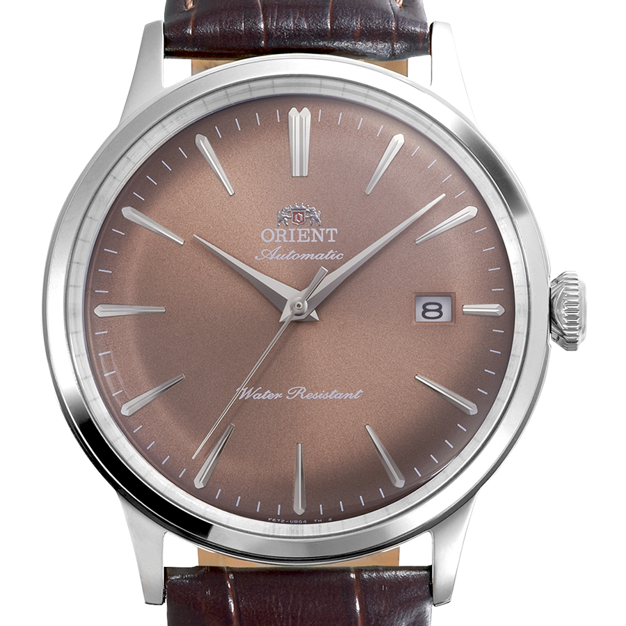 Orient Bambino Ginza Afterglow RN-AC0034Y Men's Automatic Watch JDM 40.5mm Leather Strap JDM Limited (Limited Edition for the Japanese Domestic Market)