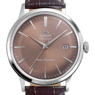 Orient Bambino Ginza Afterglow RN-AC0034Y Men's Automatic Watch JDM 40.5mm Leather Strap JDM Limited (Limited Edition for the Japanese Domestic Market)