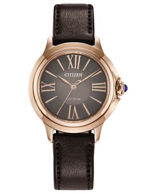 Citizen L Ceci EM1163-09X Women's Solar Watch, 32mm, domed sapphire crystal, vegan leather strap (Apple Leather), Eco-Drive movement (powered by solar energy or light) 50m WR 37grs Citizen L Ceci EM1163-09X Women's Solar Watch, 32mm, domed sapphire crystal, vegan leather strap (Apple Leather), Eco-Drive movement (powered by solar energy or light) 50m WR 37grs