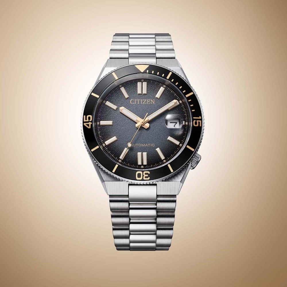 Citizen Tsuyosa SUMI-SHIO (墨潮) Men's Automatic Watch NJ0238-57E JDM Limited Edition 40mm 100m WR Sapphire Crystal Stainless Steel Strap Cal. 8210 JDM (Japan Domestic Market)