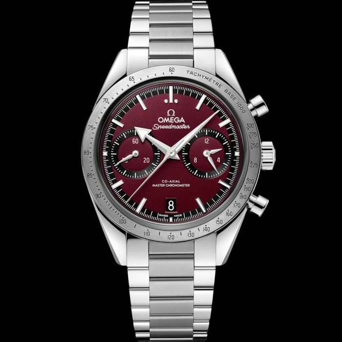 Reloj Omega Speedmaster '57 332.10.41.51.11.001 | Esfera Burdeos Calibre 9906 40,5mm
