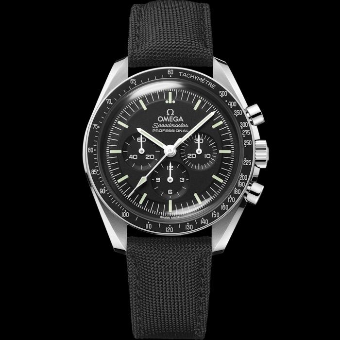 ​Omega Speedmaster Moonwatch Professional 310.32.42.50.01.001 Watch | Hesalite, Nylon Strap, Caliber 3861