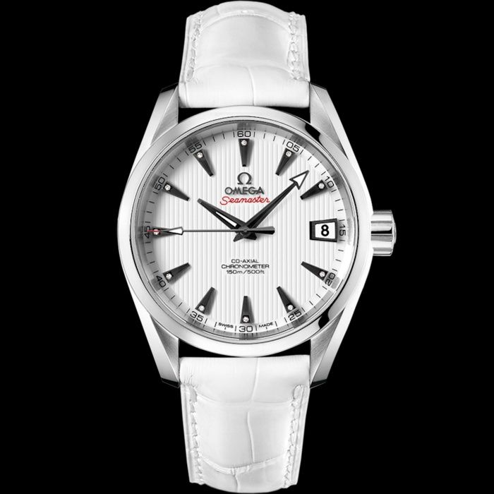 Omega Seamaster Aqua Terra 150M 38.5 mm 231.13.39.21.54.001 steel on leather strap cal. 8500 60h