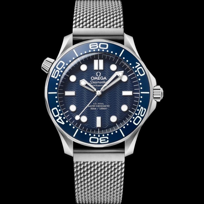 Omega Seamaster Diver 300M 210.30.42.20.03.002 Watch | Blue Dial, Steel Bracelet, Caliber 8806, 42 mm