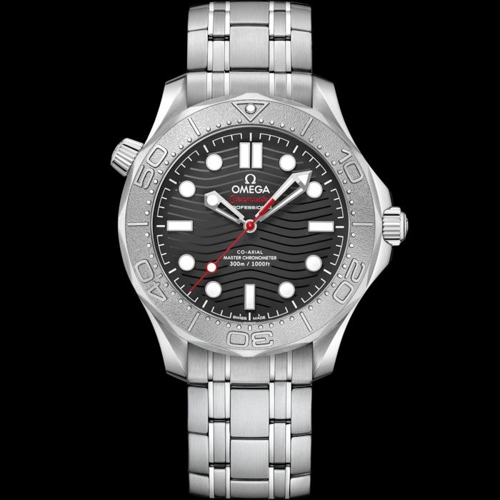 Omega Seamaster Diver 300M Nekton Edition 210.30.42.20.01.002 Watch | Titanium Bezel, Black Dial, Steel Bracelet, 42mm