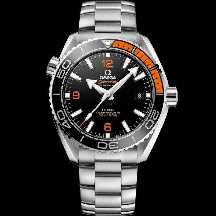 Omega Seamaster Planet Ocean 600M 215.30.44.21.01.002 Watch | Black Dial, Stainless Steel Bracelet, Caliber 8900, 43.5 mm