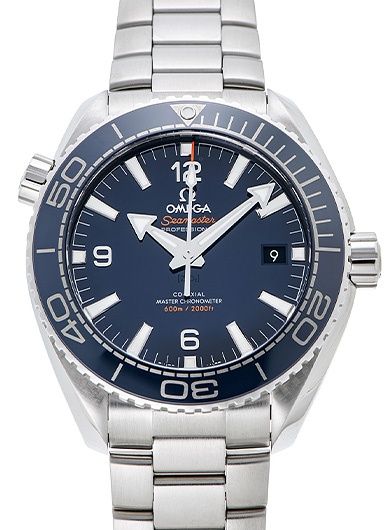 Omega Seamaster Planet Ocean 600M 215.30.44.21.03.001 Watch | Blue Dial, Stainless Steel Bracelet, Caliber 8900, 43.5 mm