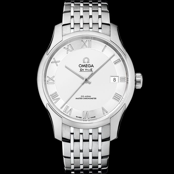 Omega De Ville Hour Vision 433.10.41.21.02.001 Watch | Silver Dial, Stainless Steel Bracelet, Caliber 8900, 41 mm