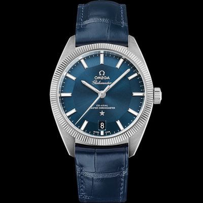 Omega Constellation Globemaster 130.33.39.21.03.001 | Stainless Steel and Blue Dial, 39 mm