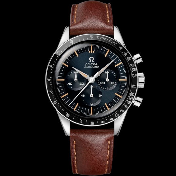 Omega Speedmaster First Omega in Space 310.32.40.50.06.002 | Acero y Correa de Piel 39,7 mm