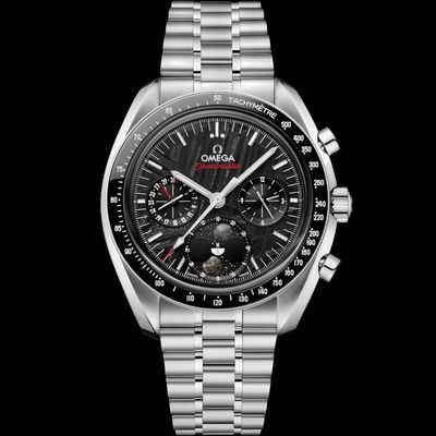 Omega Speedmaster Moonphase 304.30.43.52.01.001 | Stainless Steel, Black Dial, 43 mm