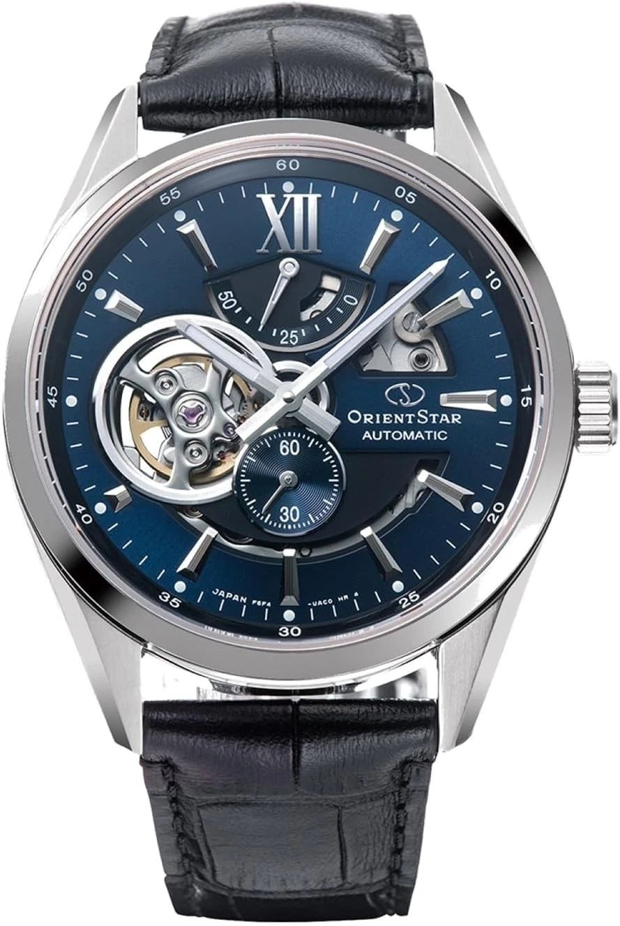 Orient Contemporary Skeleton Men's Automatic Watch RK-AV0006L JDM 41MM F6F44 Made in Japan, anti-reflective sapphire crystal, 100m water resistance, JDM (Japanese domestic market)