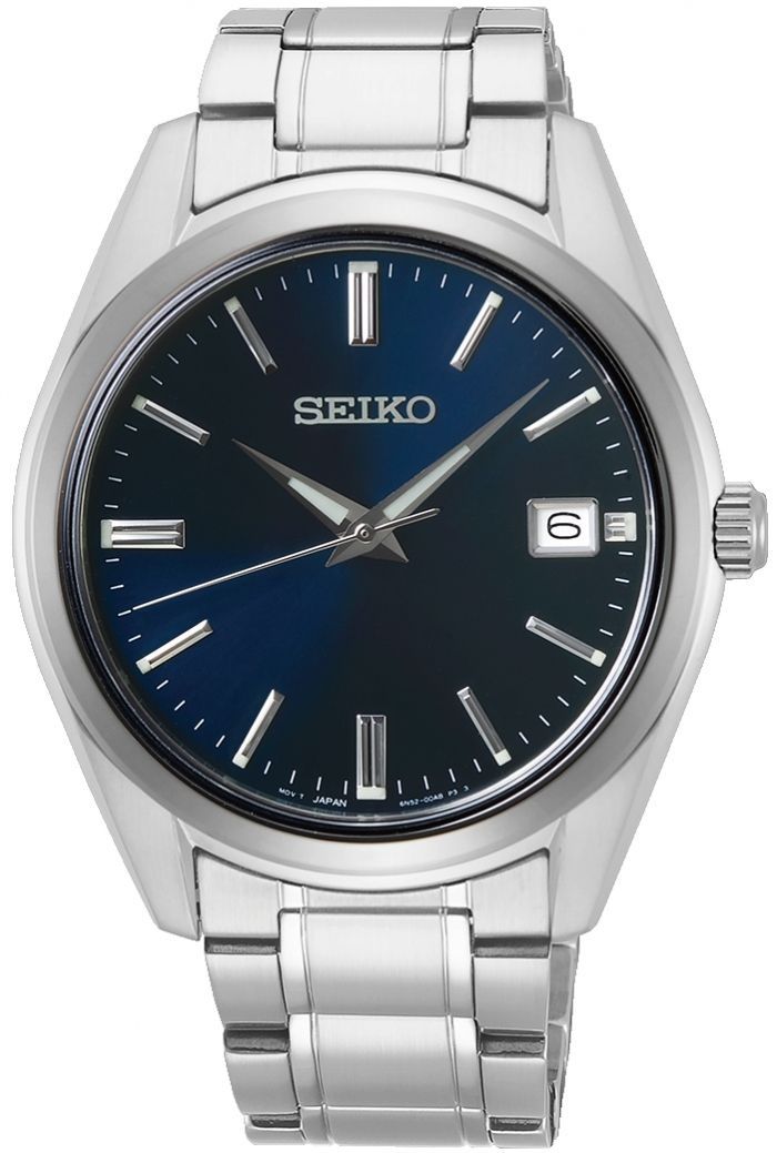 Seiko Men's Quartz Watch Discover More SUR309P1  40.2mm 100m WR Sapphire Crystal Stainless Steel Strap