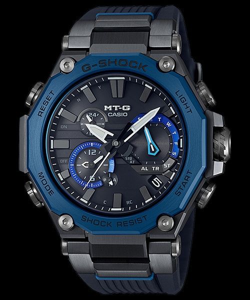 Casio G-Shock MTG-B2000B-1A2JF Men's Bluetooth Radio-Controlled Solar Watch (JDM) 51mm Made in Japan Sapphire Crystal 200m WR Screw-Down Crown JDM (Japanese Domestic Market)
