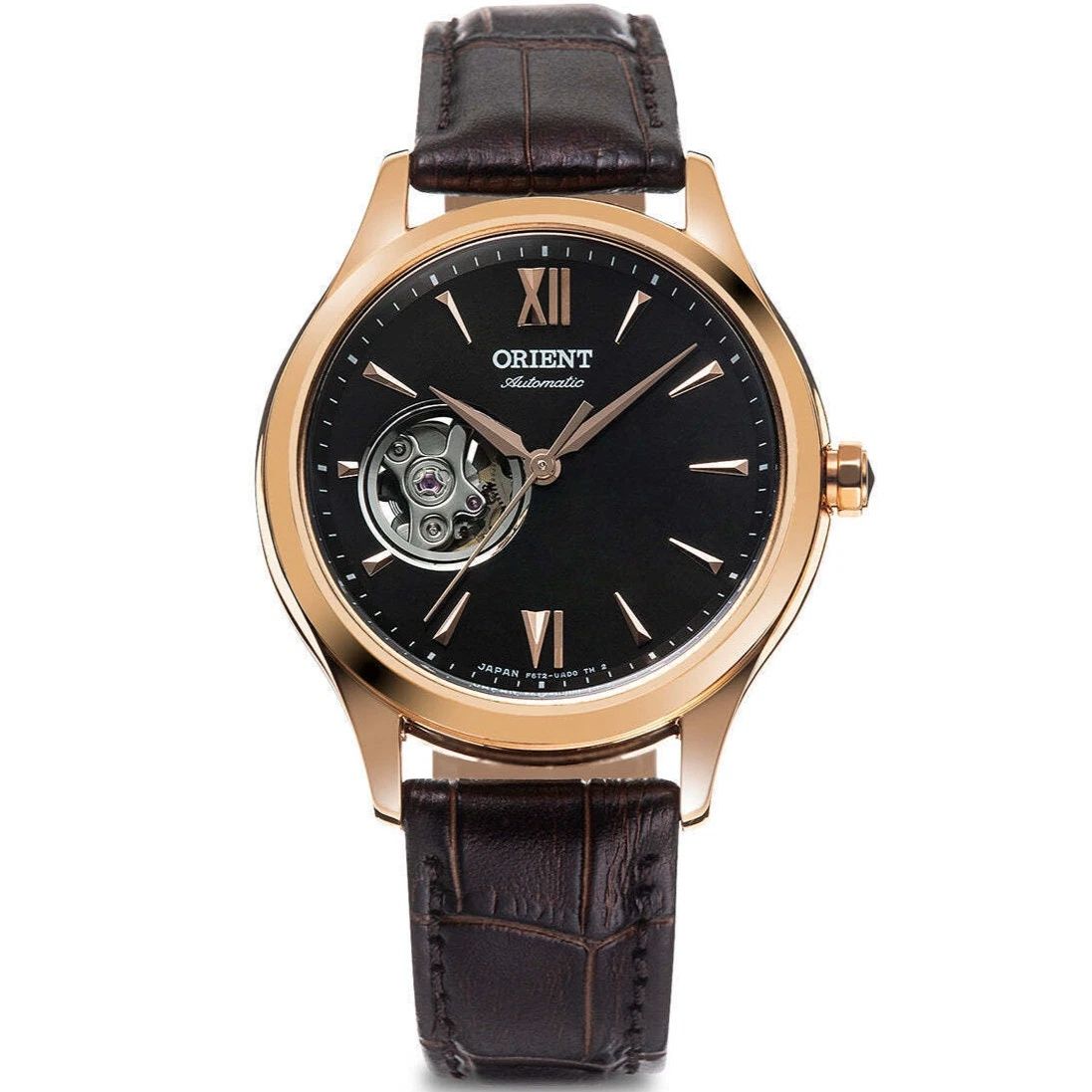 Orient Classic Shokora Bonbon (ショコラ・ボンボン) Women's Automatic Watch RN-AG0727Y 32.9mm 30m WR Leather Strap JDM (Japanese Domestic Market)