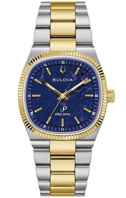 Bulova Super Seville 98A337 Unisex Quartz Watch, 35 mm, 262 kHz (high-precision quartz), sapphire crystal, 30 m water resistance, stainless steel band Bulova Super Seville 98A337 Unisex Quartz Watch, 35 mm, 262 kHz (high-precision quartz), sapphire crystal, 30 m water resistance, stainless steel band