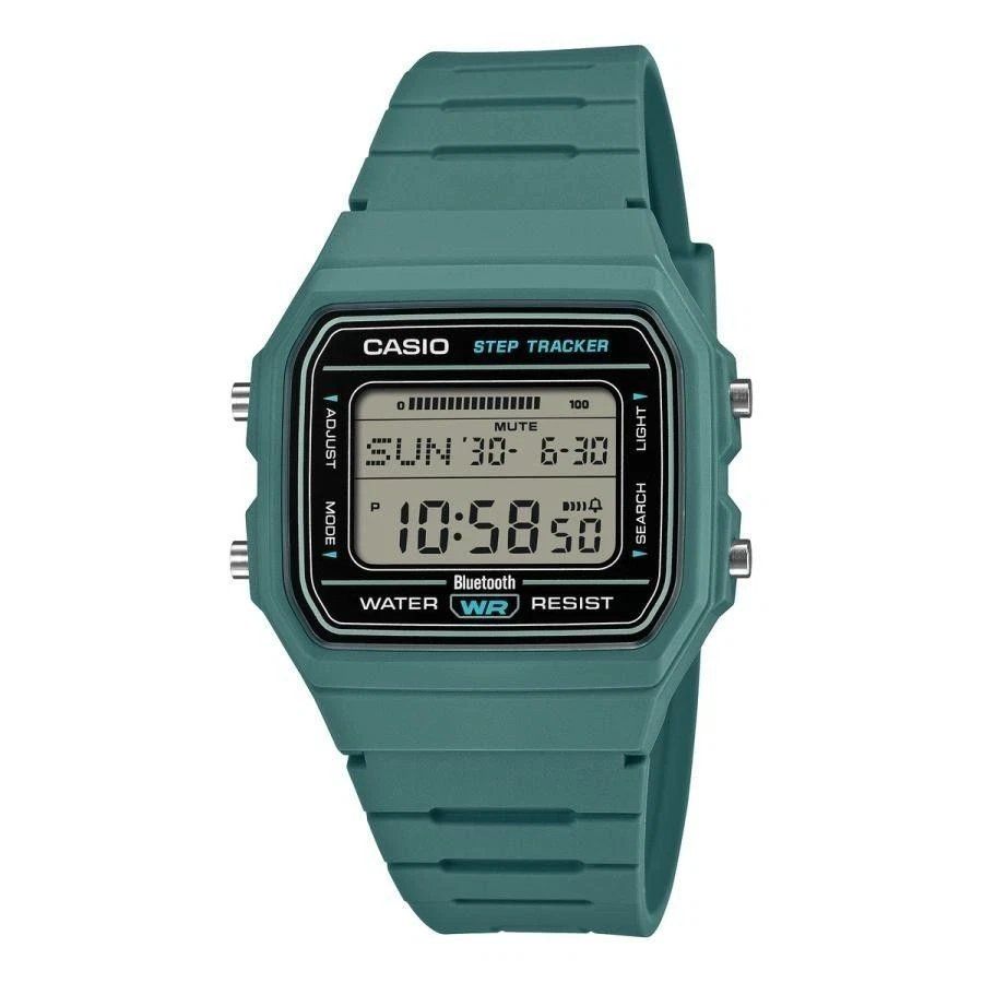 Casio F-B100W-3AJF JDM 38.1mm Cal. 3589 JDM Bluetooth Podometer Unisex Watch (Japanese Domestic Market)