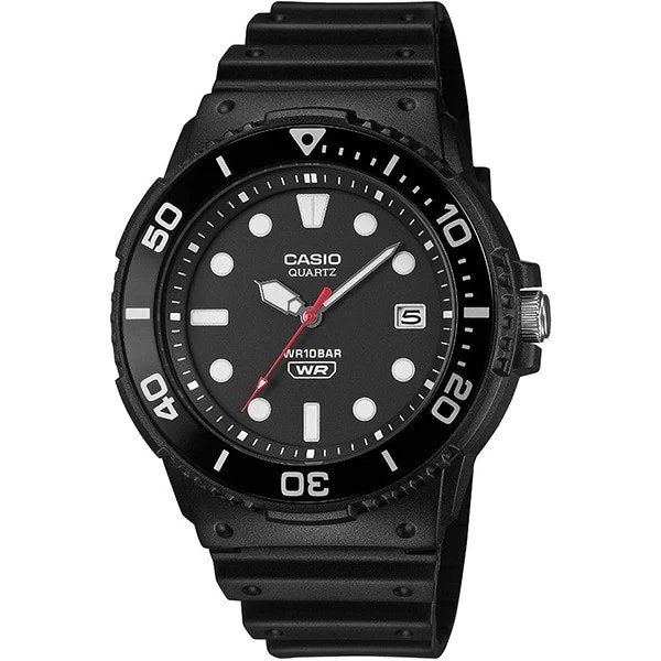 Casio MRW-240H-1E1JF Men's Sports Watch, JDM, 44.6 mm, 100 m WR, Silicone Strap, JDM (Japanese Domestic Market)