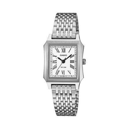 Reloj Casio LTP-B190D-7B Reloj de Mujer Analógico con Correa de Acero