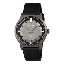 Casio MTP-B220BL-1A Men's Analog Watch with Leather Strap