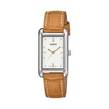 Casio Vintage LTP-B171L-7A2 Women's Watch – Leather Strap and White Dial