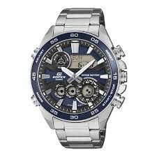 Casio Edifice ERA-130D-2A Men's Watch – Analog-Digital, Steel, and 10-Year Battery