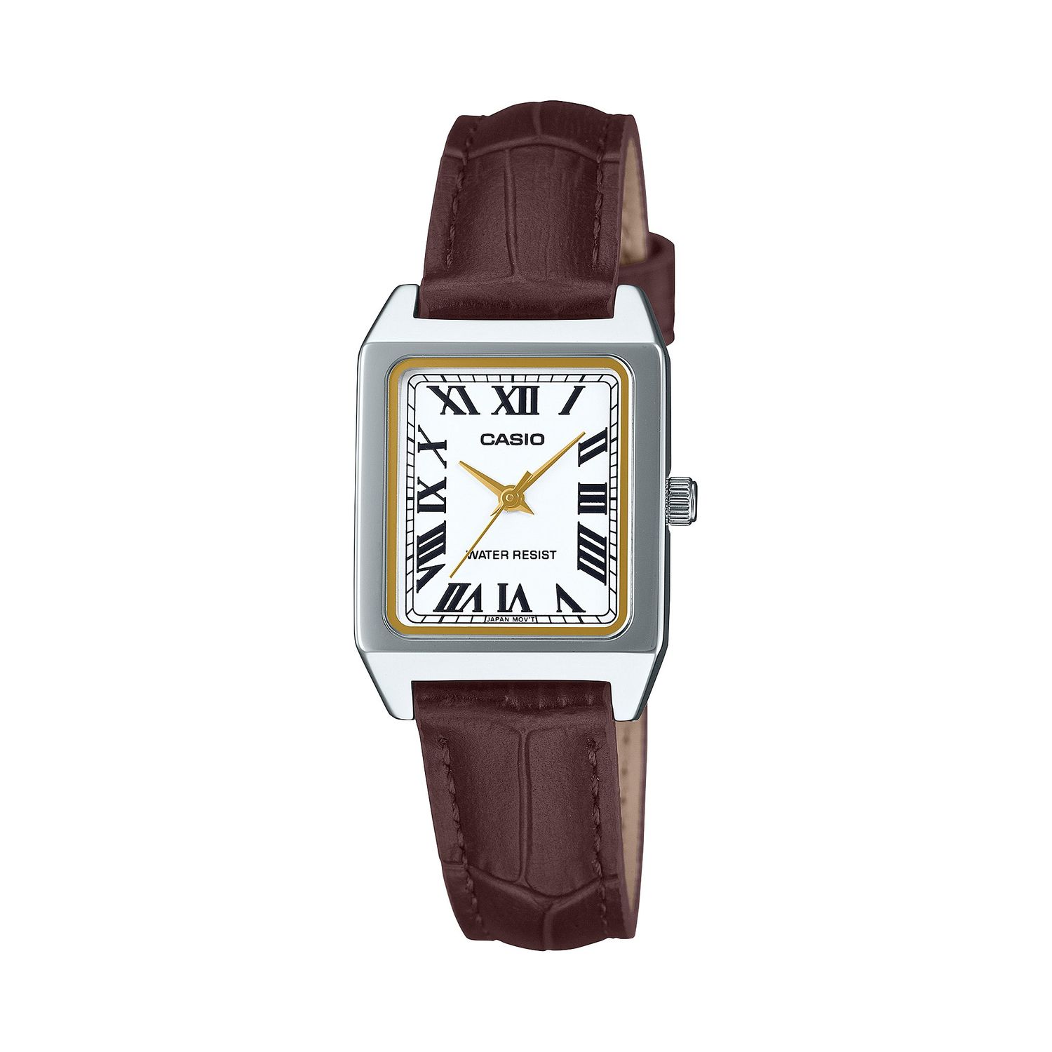 Casio Classic Women's Quartz Watch LTP-B150L-7B2JF JDM 31 × 22 × 7.5 mm Leather Strap JDM (Japanese Domestic Market)